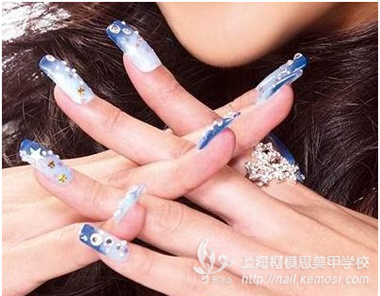 2013年优雅迷人公主范美甲     上海美甲学校柯模思带你走进公主的殿堂