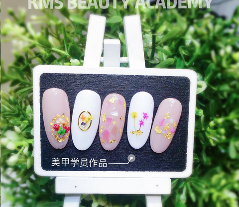 美甲班学员作品