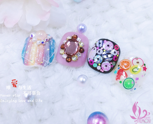 柯模思美甲班学员作品